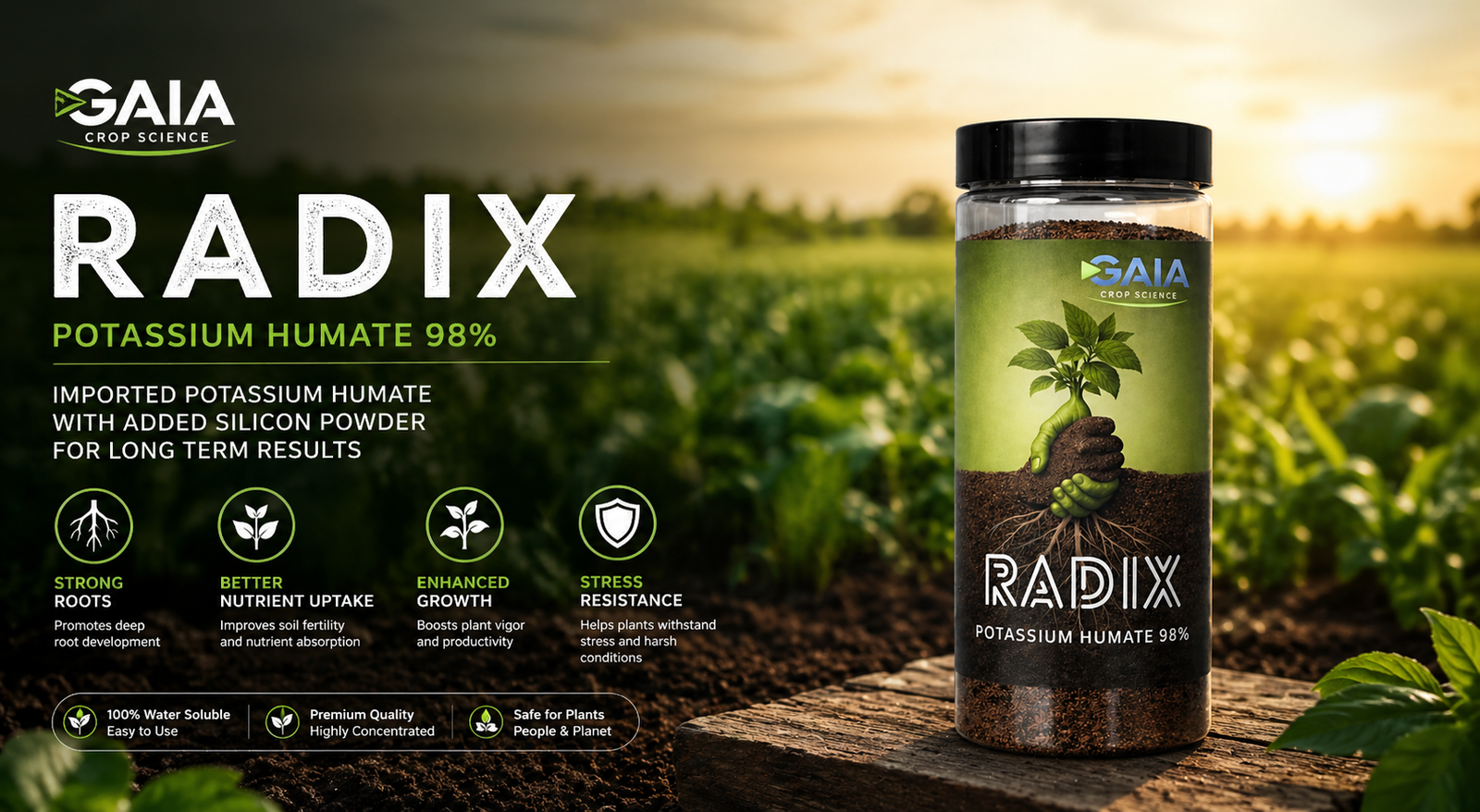Humic Acid Fertilizer – Featured Product